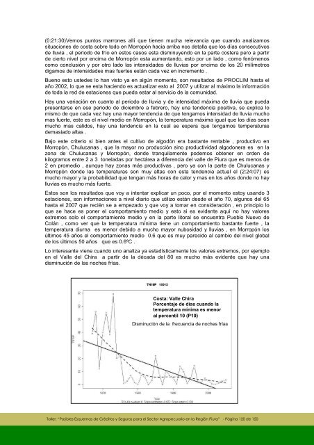 Memoria Taller Posibles Esquemas de Seguros Piura - GestiÃ³n del ...