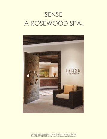 Spa Membership - Rosewood Hotels & Resorts