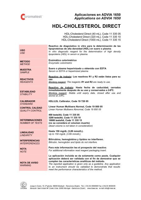 hdl-cholesterol direct