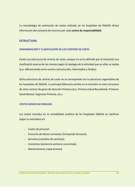 AnÃ¡lisis de los sistemas de contabilidad analÃ­tica en los hospitales ...