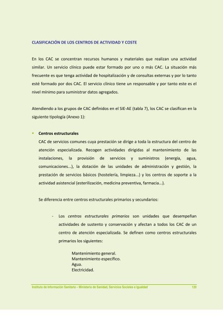 AnÃ¡lisis de los sistemas de contabilidad analÃ­tica en los hospitales ...