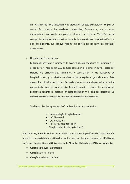 AnÃ¡lisis de los sistemas de contabilidad analÃ­tica en los hospitales ...