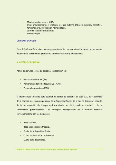 AnÃ¡lisis de los sistemas de contabilidad analÃ­tica en los hospitales ...