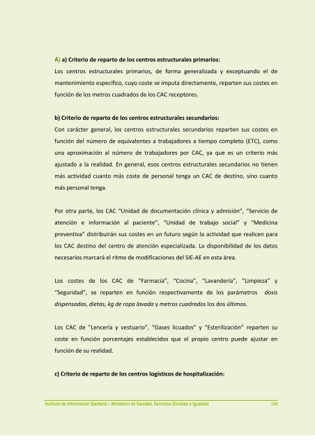 AnÃ¡lisis de los sistemas de contabilidad analÃ­tica en los hospitales ...