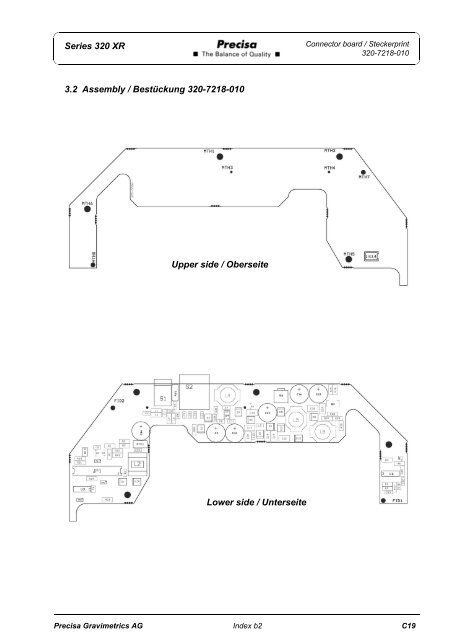 SERVICE MANUAL SERIES 320 XR - Precisa