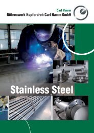 Brochure Stainless Steel - Carl-Hamm