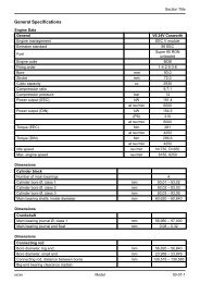 V6 24V Specifications - Ford Scorpio