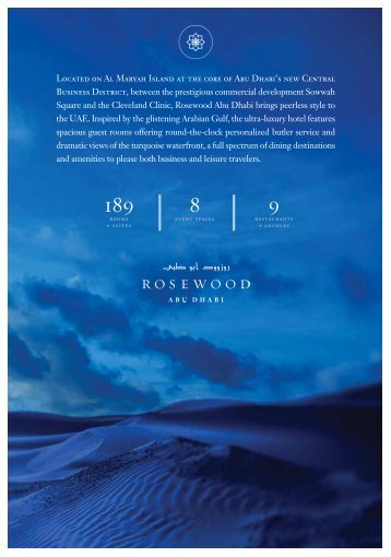 Fact Sheet - Rosewood Hotels & Resorts