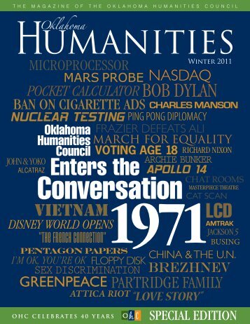 Oklahoma Humanities magazine - Oklahoma Humanities Council