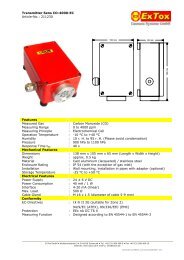 Transmitter Sens CO-4000-EC Article-No.: 211230 Features ...
