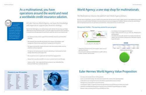 View Euler Hermes World Agency brochure