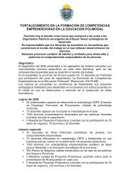 Resumen Proyecto Fortalecimiento - Ministerio de EducaciÃ³n de la ...