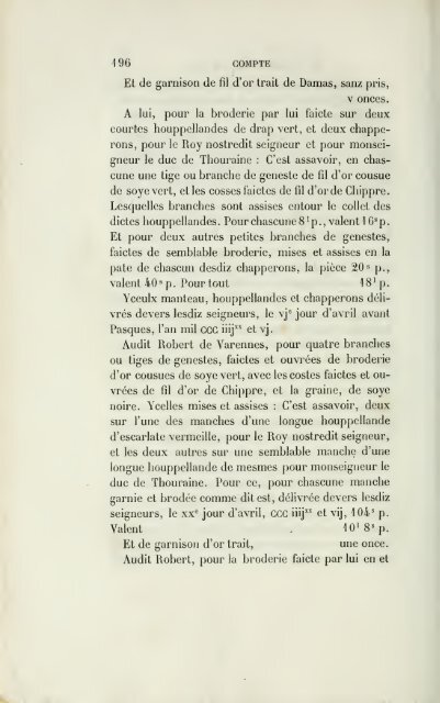 Nouveau recueil de comptes de l'argenterie des rois de France