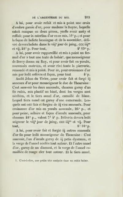 Nouveau recueil de comptes de l'argenterie des rois de France