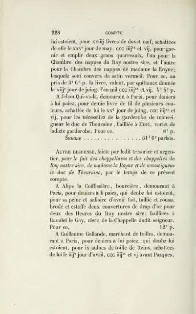 Nouveau recueil de comptes de l'argenterie des rois de France