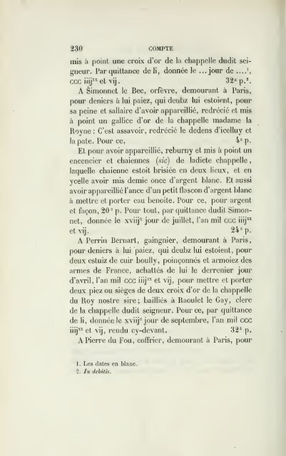 Nouveau recueil de comptes de l'argenterie des rois de France