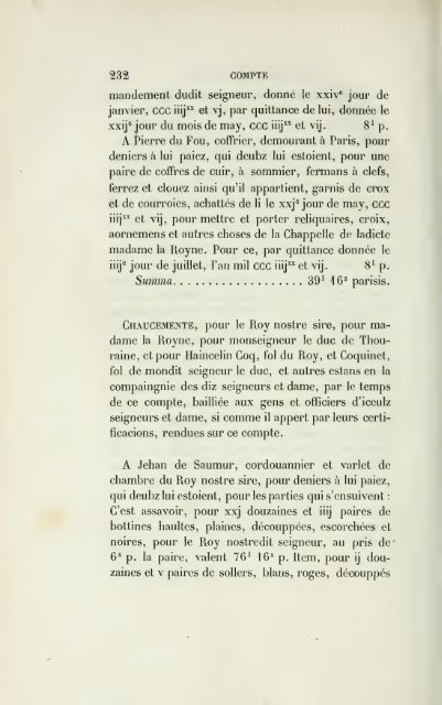 Nouveau recueil de comptes de l'argenterie des rois de France