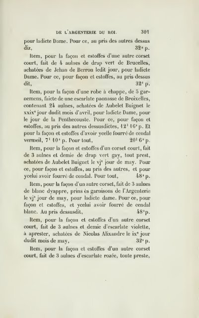 Nouveau recueil de comptes de l'argenterie des rois de France