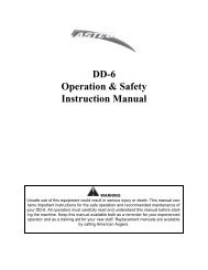 DD-6 Operators Manual - American Augers, Inc.