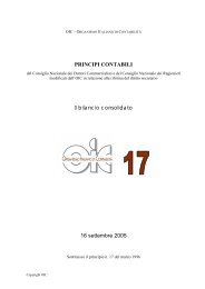 Principio contabile 17 - Il bilancio consolidato - OIC