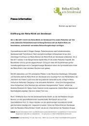 Presse-Information Information Information - Residenz-Gruppe ...