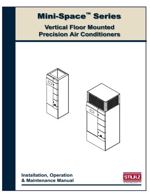 Mini-Space Series Installation, Operation & Maintenance Manual