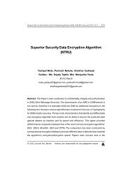 Superior Security Data Encryption Algorithm - Ijoes.org