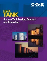 Storage Tank Design, Analysis and Evaluation COADE