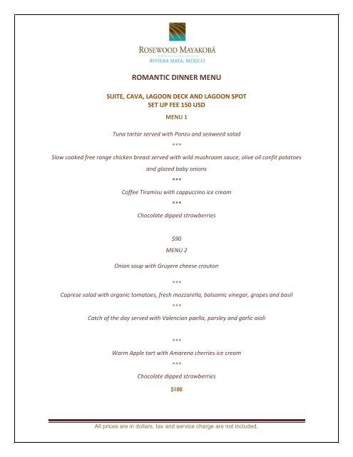 Featured image of post How to Make Romantic Dinner Menu