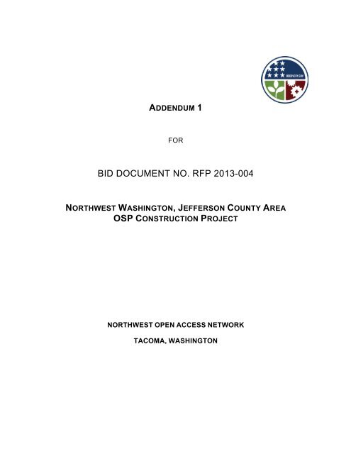 RFP 2013-004 NW2 Add.. - NoaNet