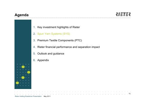 PTC - Rieter