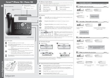 Forum Phone 730 - Belgacom