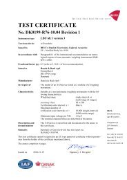 TEST CERTIFICATE No. DK0199-R76-10.04 ... - Flintec Polska