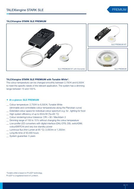 tengine STARK SLE - Tridonic