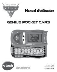 Manuel d'utilisation Genius Pocket Cars