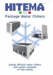 HITEMA Cooling systems catalogue - techsystem
