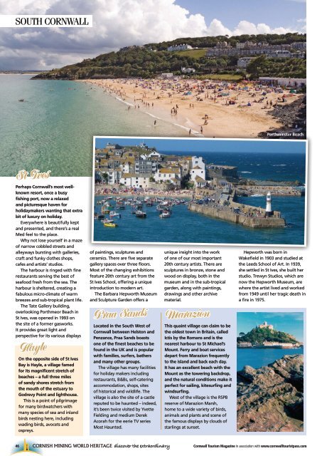 My passion for Cornwall - Free2Read