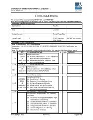 GTF-ETP-002 ETOPS Flight Operations Approval Checklist Rev. 1