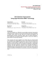 SCC Detection Improvement Using High Resolution EMAT ...