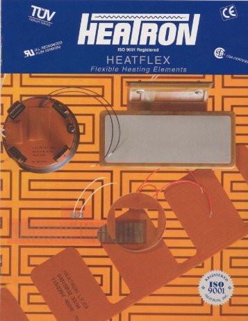 Flex Heaters (Silicone & Kaptonâ¢) - Custom Component Sales, LLC
