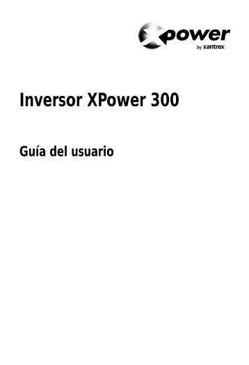 Inversor XPower 300 - Xantrex