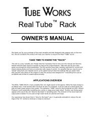 902 Real Tube™ Rack - Genz Benz