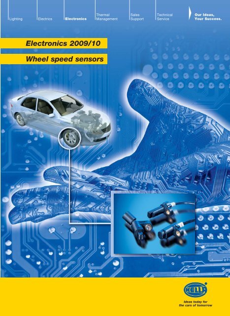 Electronics 2009/10 Wheel speed sensors - Hella