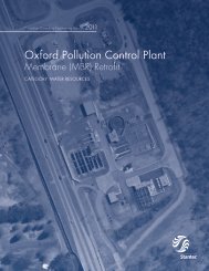 Oxford Pollution Control Plant - Canadian Consulting Engineer