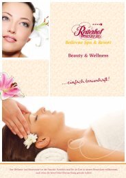 Beauty & Wellness - Reiterhof Wirsberg