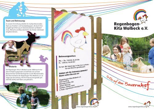 Kita Info - Regenbogen Kindertagesstätte Wolbeck e.V.