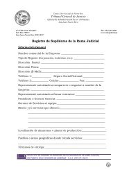 Registro de Suplidores - Rama Judicial de Puerto Rico