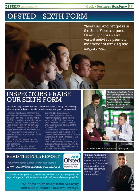 Issue 25 - Corby Business Academy