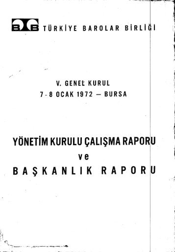 5 - TÃ¼rkiye Barolar BirliÄi YayÄ±nlarÄ±