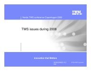Problems from 2008. - Nordic TWS conference